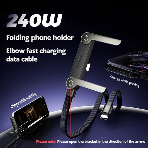 Cablu Incarcare Fast USB-C cu Stand