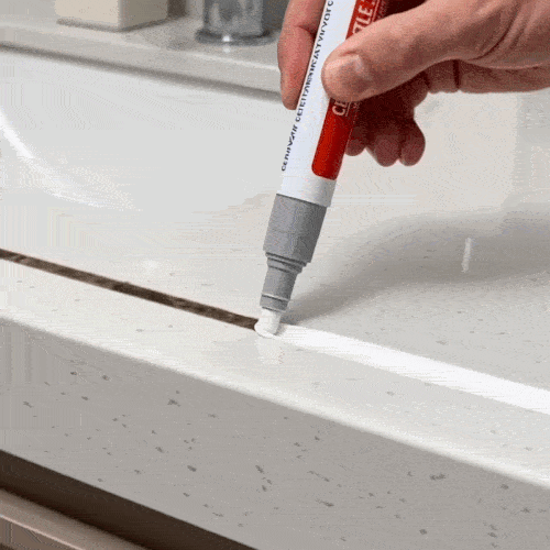 Creion Reparator Rosturi Gresie, Impermeabil și Anti-Mucegai 1+1 GRATIS